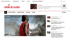 Desktop Screenshot of luchadeclases.org